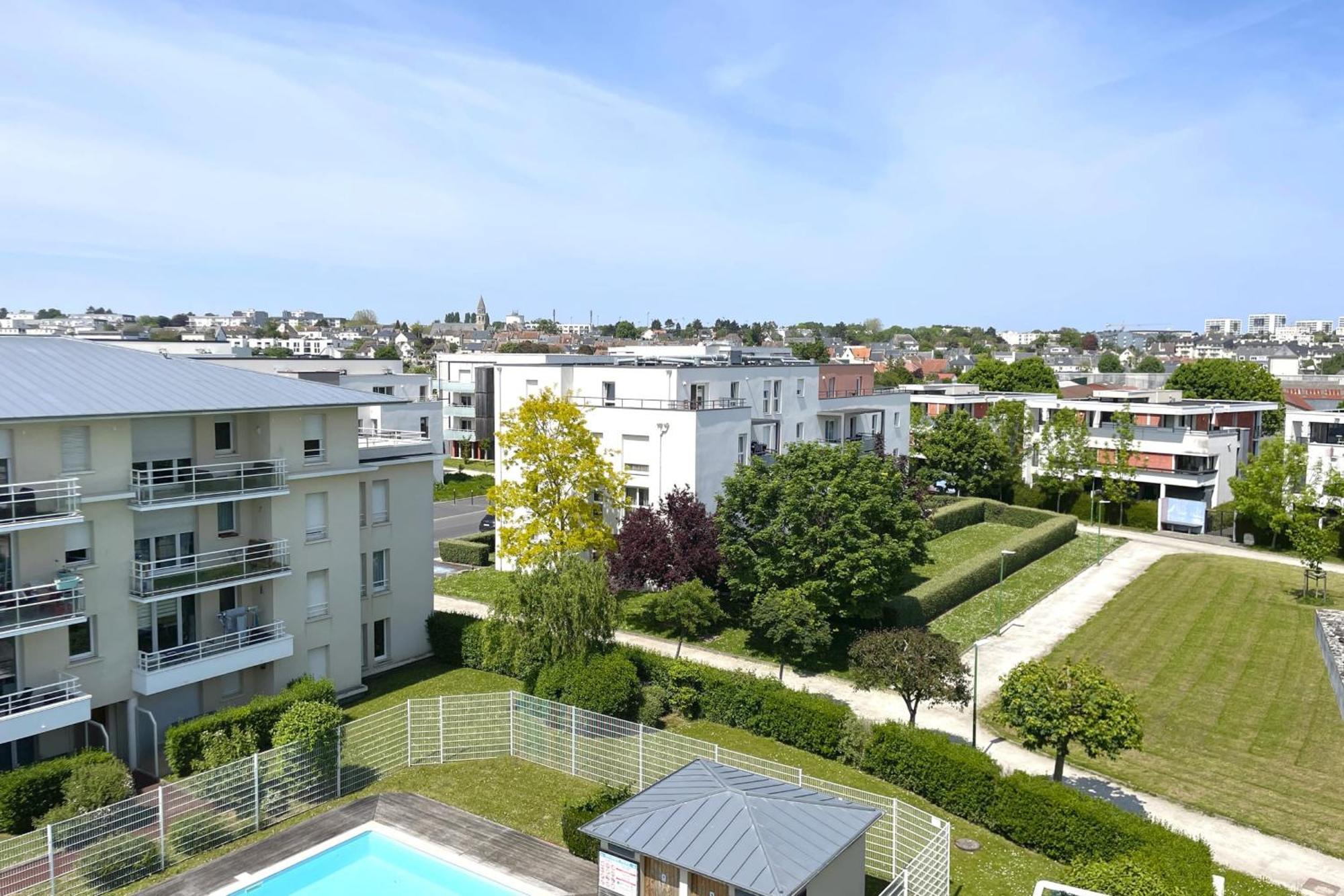 Le Rooftop - Terrasse - Parking - Piscine Caen Buitenkant foto